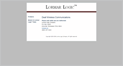 Desktop Screenshot of lormarlogic.com